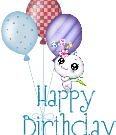 Moving Happy Birthday Balloons Clipart For Facebook Free Download